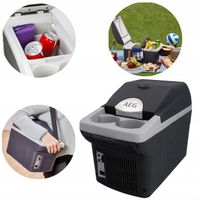 AEG Lodówka Turystyczna Samochodowa 6L 12V 230V z Funkcją Podgrzewania