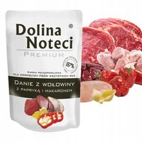 DOLINA NOTECI DANIE Karma mokra dla psa Mix Smaków pełnoporcjowa 40 x 100g