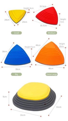 ścieżka sensoryczna kamienie rzeczne Triangle MAŁPISZON na Arena.pl