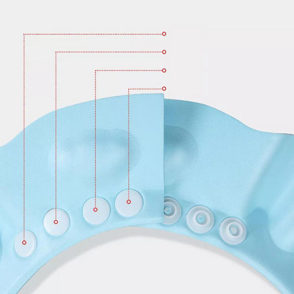RONDO KĄPIELOWE DASZEK DLA DZIECI NIEBIESKA RYBKA zdjęcie 4