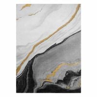 RUG/LU/ESTEMA/MARBLE/BLACK+GOLD/120x170