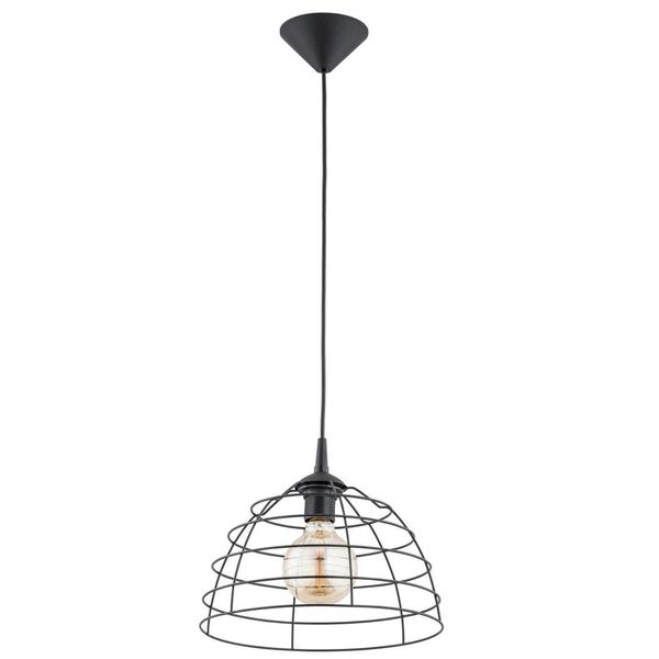 Lampa wisząca 1xE27 DON BLACK 147 zdjęcie 1