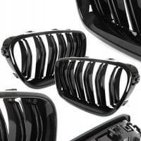 Grill Atrapa Nerki Pakiet M5 Kratka Połysk Czarna do BMW 5 F10 F11 M