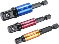 UCHWYT ADAPTER KLUCZY NASADOWYCH 3szt 1/4 3/8 1/2