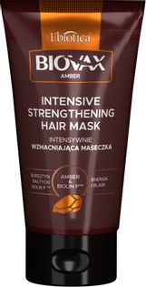 BIOVAX Amber Intensywnie wzmacniająca maska do włosów 150 ml
