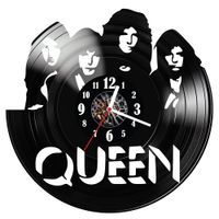 Zegar ścienny z płyty winylowej Queen 673.14