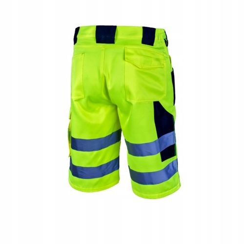 SPODENKI ROBOCZE ODBLASKOWE krótkie męskie spodnie ostrzegawcze szorty r.48 na Arena.pl