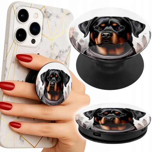 Uchwyt do telefonu Popsocket na palce/stojak PIESEK PIESKI PSIE WZORY na Arena.pl