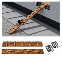 DRABINKA DREWNIANA SCHODY DLA KOTA OPALANA 4M + ZACISK