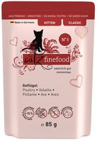 Karma dla kociąt bez sztucznych dodatków - Catz Finefood N.03 DRÓB 85g