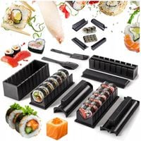 ZESTAW 10 FOREMEK DO SUSHI FORMA DO SUSHI KOMPLET AKCESORIA WYKROJNIKI
