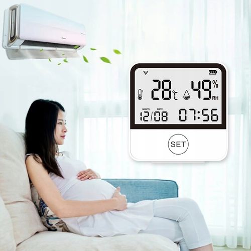 Stacja pogodowa WiFi Termometr Higrometr ZDALNY DOSTĘP Zegar Aplikacja na Arena.pl