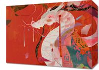 Obraz 40x30cm Orientacyjny Smok