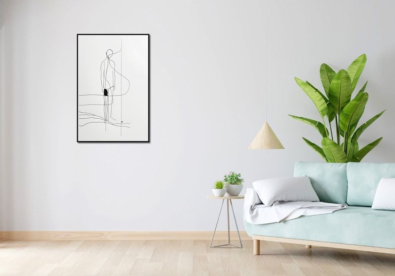 Plakat 61x91,5cm Samotna Wędrówka zdjęcie 4