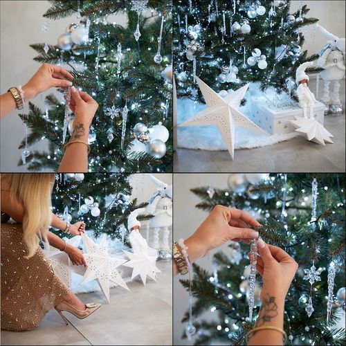 LAMPKI CHOINKOWE 1000 LED ZEWNĘTRZNE BIAŁE ZIMNE 50M FUNKCJE PROGRAMATOR na Arena.pl