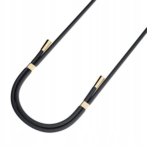 3MK EasyClip Black (gold) Smycz do telefonu zdjęcie 4