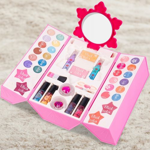 ZESTAW DO MALOWANIA MAKIJAŻU KUFEREK MAKE UP KOSMETYKI DLA DZIECI na Arena.pl