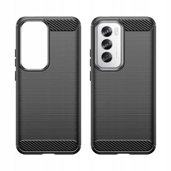 Spacecase Carbon Oppo Reno 12 Pro 5G Black zdjęcie 4