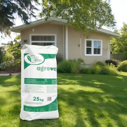 WAPNO GRANULOWANE CACO 98% NAWÓZ DO WARZYW OGRODU NAWOZOWE KREDOWE na Arena.pl