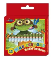 Kredki Woskowe 12 Kolorów