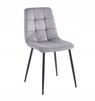 krzesło k11-fx velvet szare