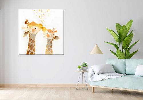 Obraz 100x100cm Czułość w Miłości na Arena.pl
