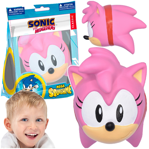 sonic the hedgehog squishme gniotek amy rose 14cm na Arena.pl