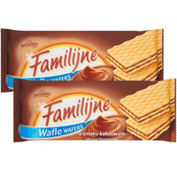 Familijne Klasyczne wafle kakaowe 180 g X 2 sztuki