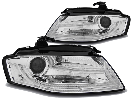 Lampy AUDI A4 B8 08 -11 TRU DRL XENON LED na Arena.pl