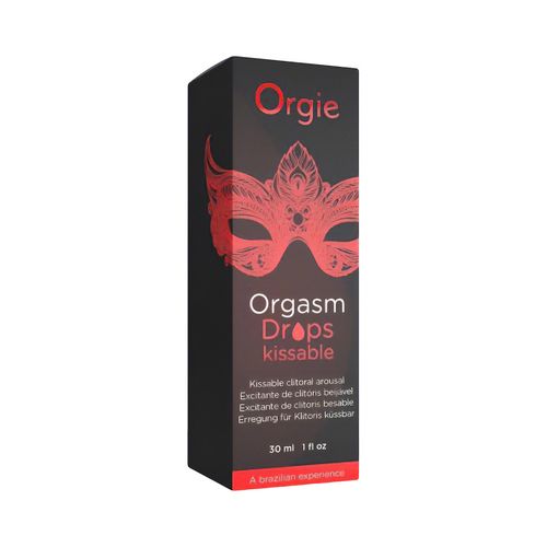 krople orgazmowe orgasm drops kissable 30 ml orgie na Arena.pl