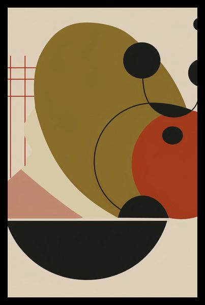 Plakat 56,6x86,4cm Geometryczny Balans zdjęcie 2
