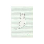 Mały Zeszyt - Koty - Feline Fine (Green)