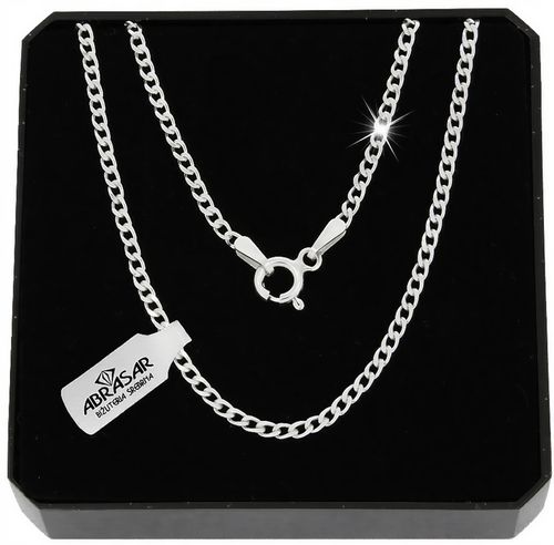 ŁAŃCUSZEK SREBRNY MĘSKI PANCERKA 020/50cm SREBRO 925 PEŁNE na Arena.pl