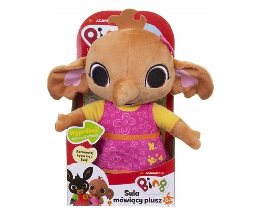 Bing Sula mówiący PL plusz maskotka interaktywna 23cm na Arena.pl