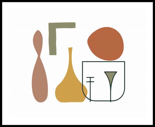 Plakat 76x60,5cm Naczynia na Arena.pl