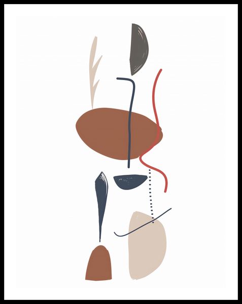Plakat 50x65cm Równowaga Niuansy zdjęcie 3