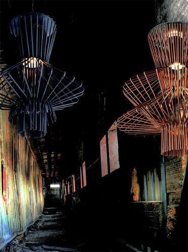 Lampa wisząca STRAW brązowa na Arena.pl