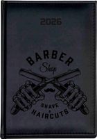 KALENDARZ A5 2026 dzienny książkowy z grawerem DLA BARBERA Z TWOIM NAPISEM