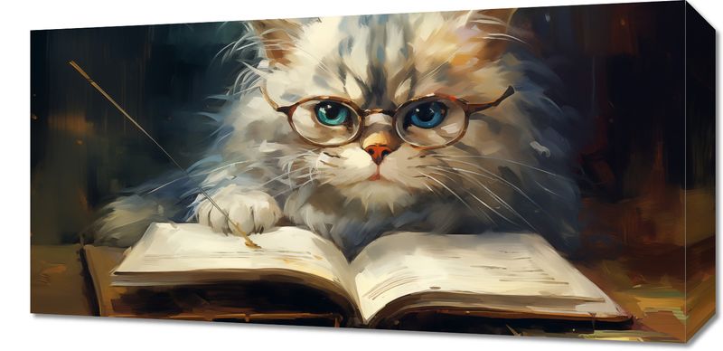 Obraz 60x30cm Ucz Się Ucz zdjęcie 1