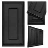 Czarna Listwa Sztukateria Ścienna imit. panele kasetony RAMKA XL czarna 3D