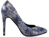 Szpilki czarno perłowe czółenka buty damskie 36