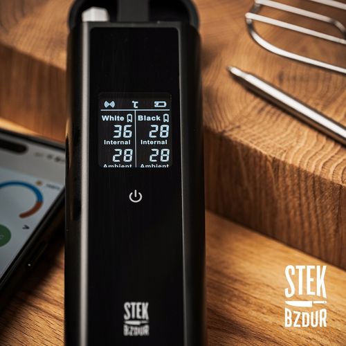 2x Bezprzewodowy Termometr Kuchenny Cyfrowy do Mięsa Steków STEK BZDUR na Arena.pl