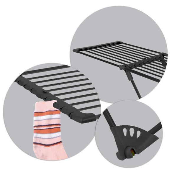 Suszarka na pranie z kółkami teleskopowa Ursula 20mb zdjęcie 8