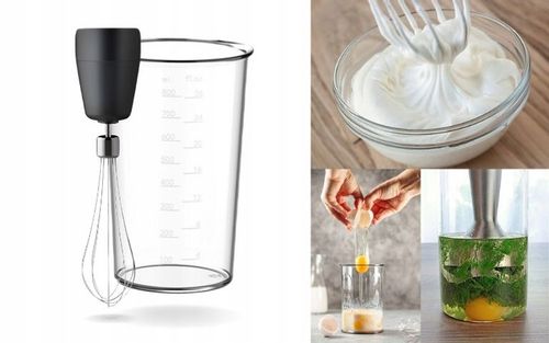 4w1 SUPER MOCNY BLENDER RĘCZNY WIELOFUNKCYJNY MIKSER TYTANOWE OSTRZA 1500W na Arena.pl