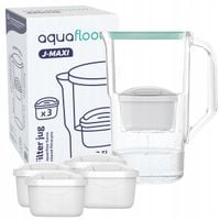 Plastikowy dzbanek filtrujący AquaFloow J-MAXI 2,5l miętowy + 5x filtr wody
