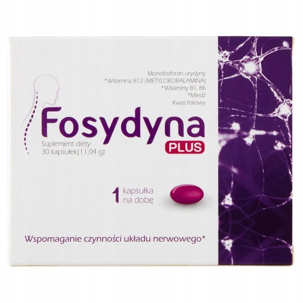 Fosydyna Plus Wsparcie Układu Nerwowego 30 Kapsułek zdjęcie 3