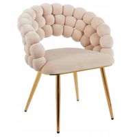 krzesło k20-fx (g) velvet beżowe