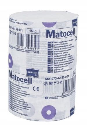 WATA CELULOZOWA (LIGNINA) W ROLCE (150G) MATOCELL WATA CELULOZOWA (LIGNINA) na Arena.pl