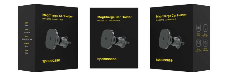 Spacecase Car Holder Air Vent Magcharge Wm10B zdjęcie 16