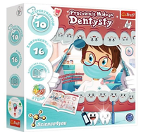 PRACOWNIA MAŁEGO DENTYSY ZESTAW DOŚWIADCZALNY DIY SCIENCE 4 YOU TREFL